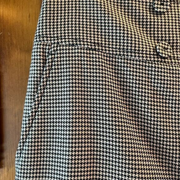 REBECCA Taylor houndstooth high waist ankle crop dress pant’s gorpcore - Picture 10 of 11